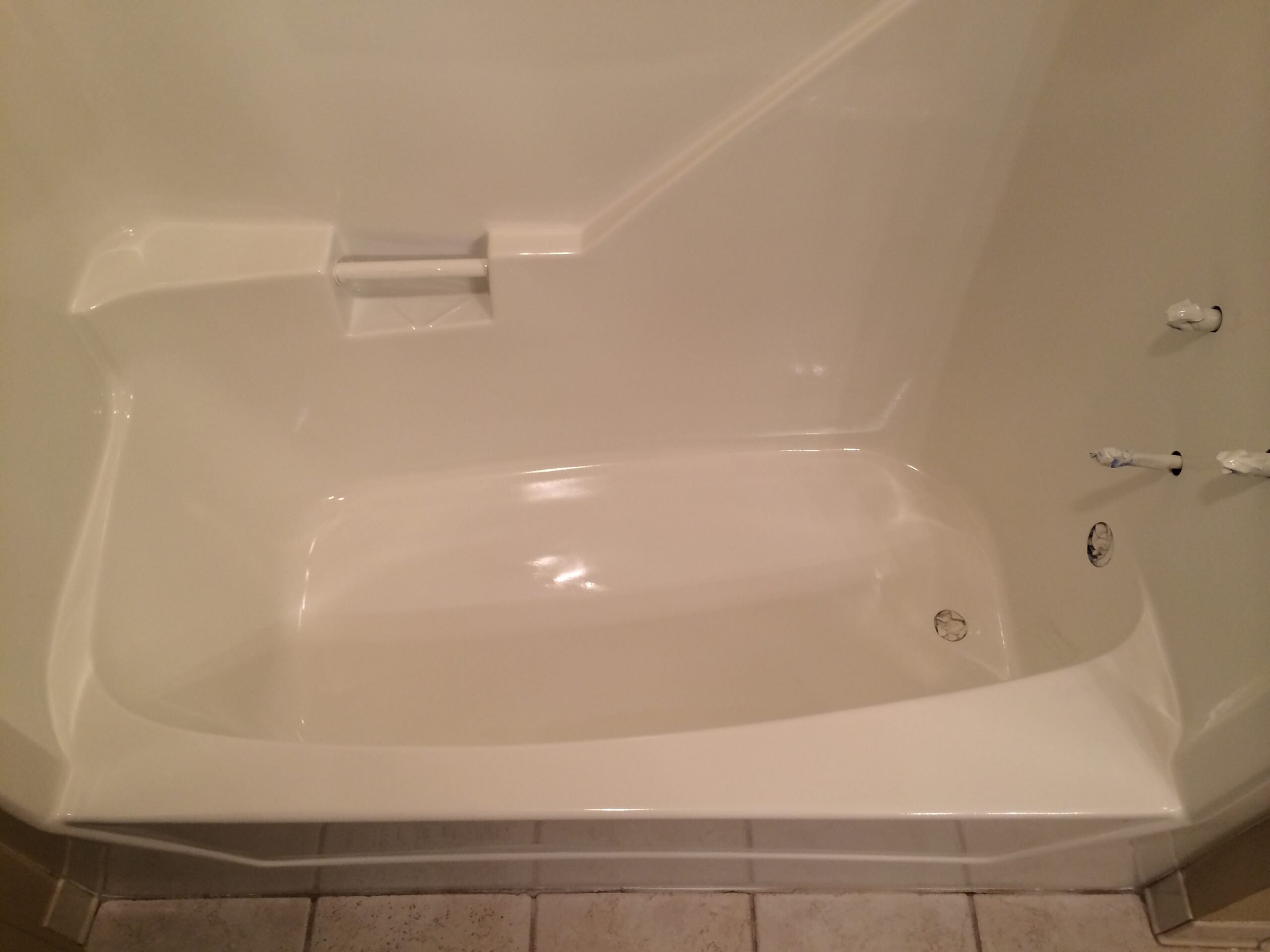 fiberglass tub after